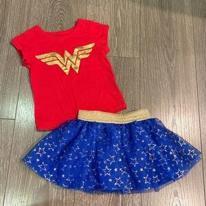 DC Wonder Woman Kids Costume - Red and Blue